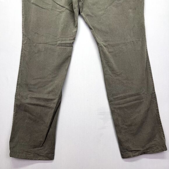 Bruhl Pants Mens Size 36 Regular Grey Cotton Stretch Plus Jean Chino Zip Fly - Picture 13 of 14